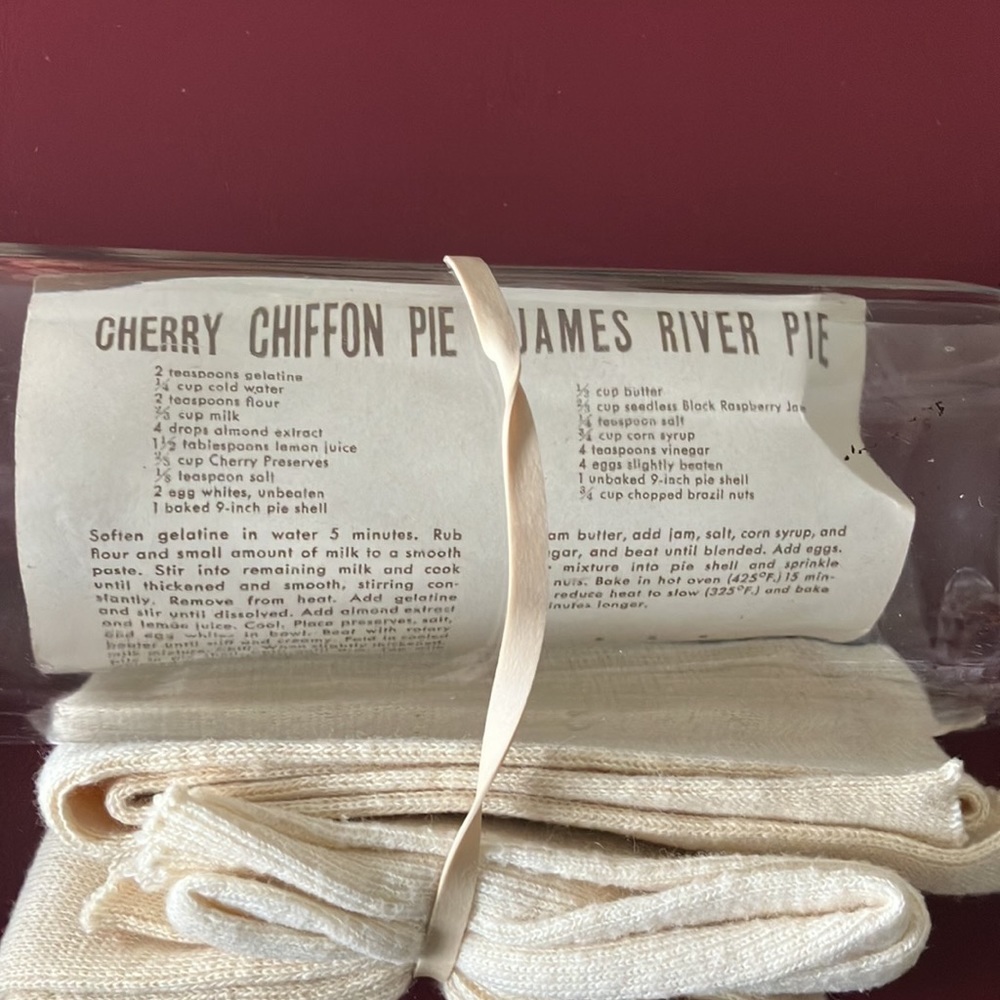 Vintage 1950s Rol-Rite Glass Rolling Dough Pin w Recipe Card Good Housekeeping - Picture 6 of 12
